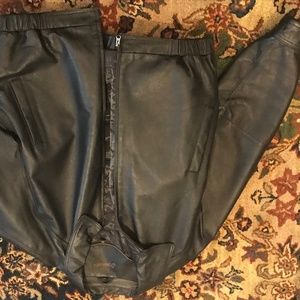 St Johns Bay Leather Coat